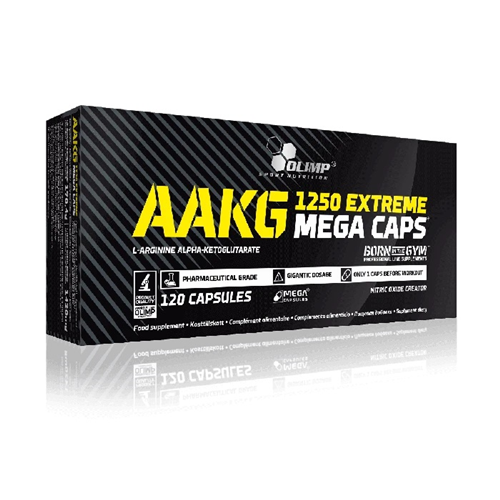 Arginina - Olimp AAKG 1250 Extreme Mega Caps 120 Capsule, advancednutrition.ro