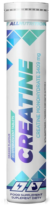 Creatina - Allnutrition Creatine Monohydrate 20 Tablete Efervescente Orange, advancednutrition.ro