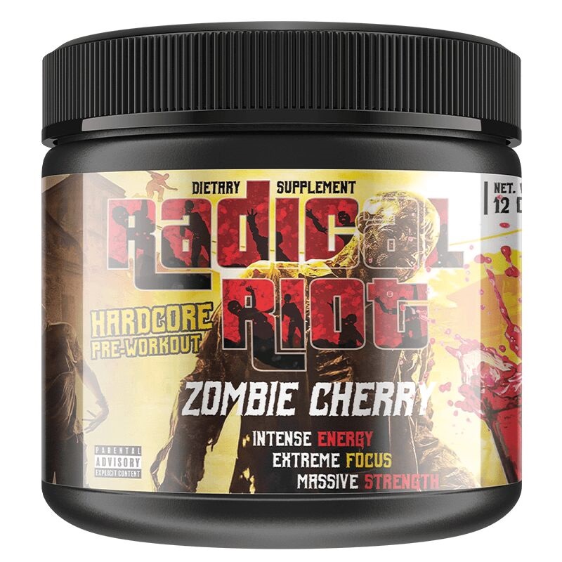 Energie & N.O. - American Supps Radical Riot 340g Zombie Cherry, advancednutrition.ro