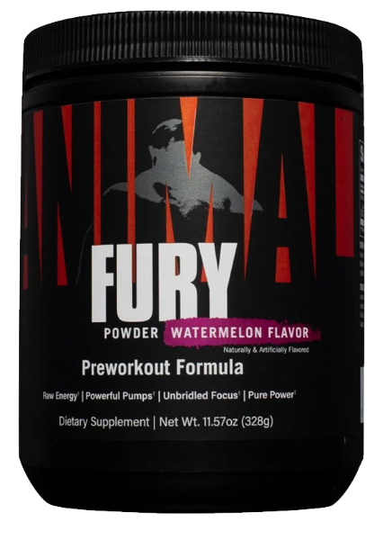 Energie & N.O. (oxid nitric)  - Animal Fury 20 Serviri Universal Pepene 328g