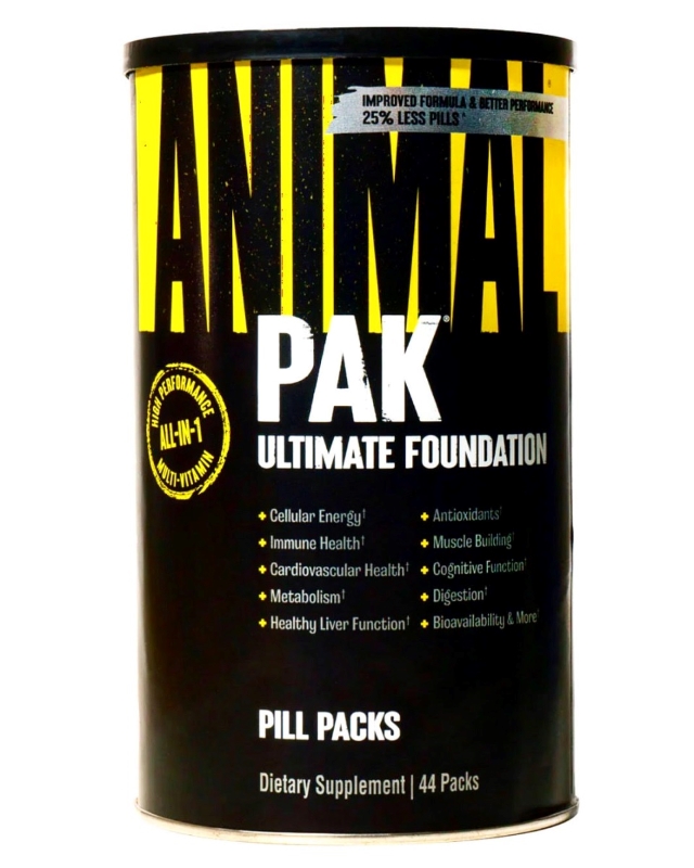 Vitamine cu Minerale - Universal Nutrition Animal Pak 44 Pachete
, advancednutrition.ro