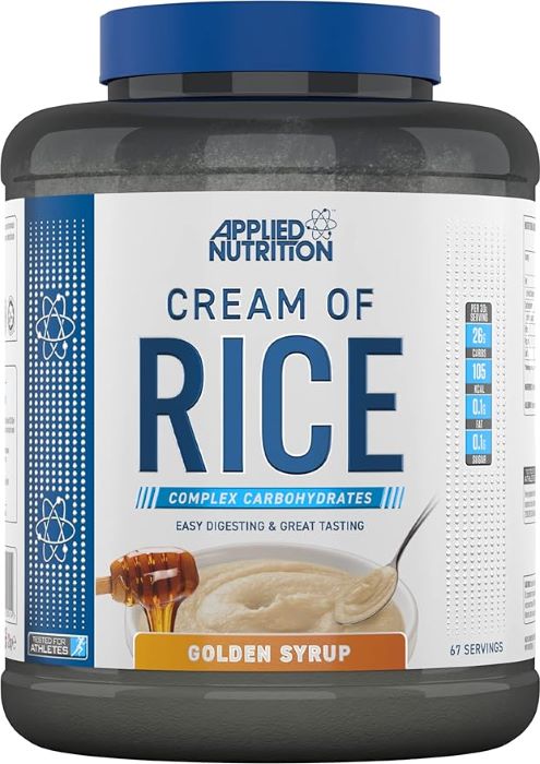 Masă Musculară & Carbohidrați - Applied Nutrition Cream of Rice 2kg Golden Syrup