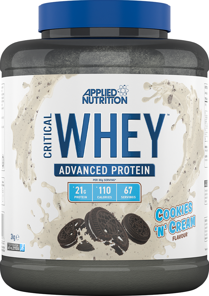 Whey & Izolat - Applied Nutrition Critical Whey 2kg Cookies Cream, advancednutrition.ro