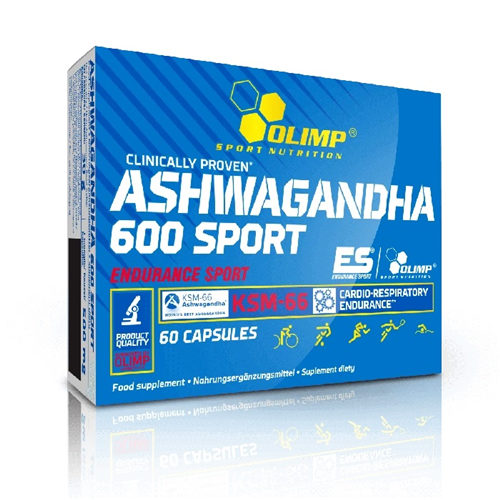 Stimulatoare - OLIMP Ashwagandha 600 Sport 60 Caps, advancednutrition.ro