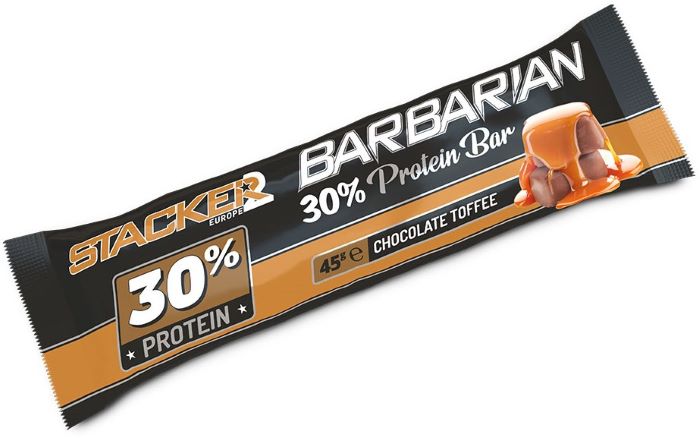 Batoane & Shake-uri - Barbarian 30% Bar 45g Chocolate Toffee - Stacker2