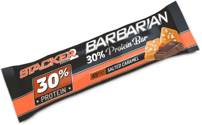 Batoane & Shake-uri - Barbarian 30% Bar 45g Salted Caramel - Stacker2 