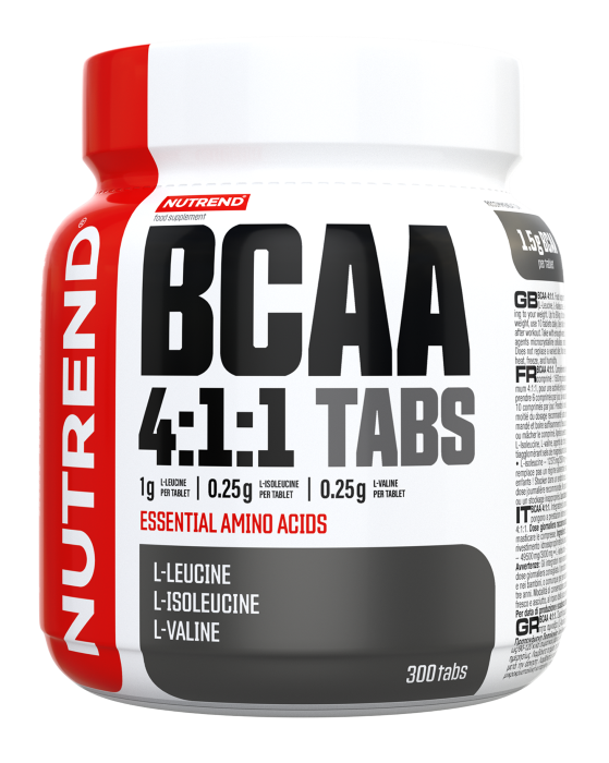 Aminoacizi Tablete & Capsule - BCAA 4:1:1 - 300 Tablete Nutrend