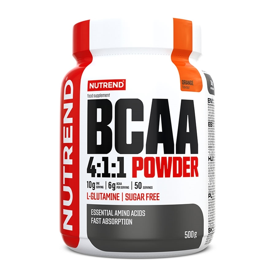 BCAA - BCAA 4:1:1 POWDER 500g Orange, advancednutrition.ro