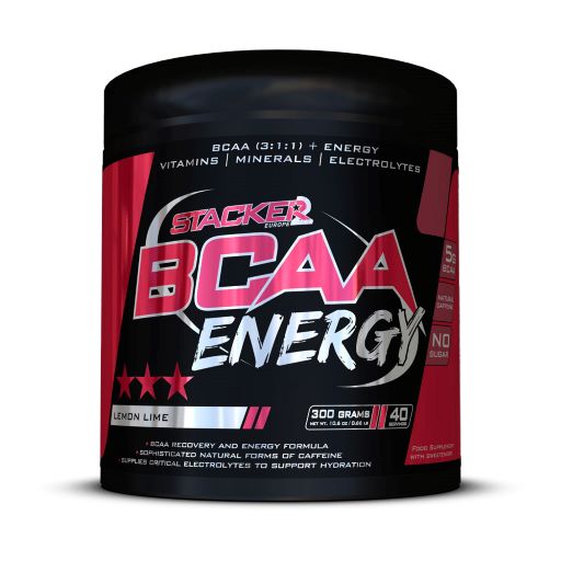 BCAA - Stacker2 BCAA Energy 300g Fruit Punch, advancednutrition.ro