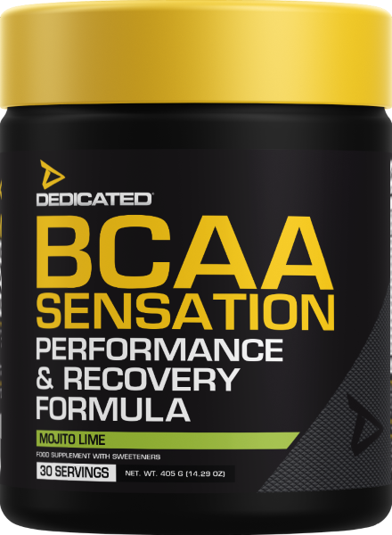 BCAA - BCAA Sensation 30Serviri Dedicated Nutrition Mojito Lime 405g