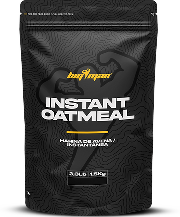 Gustari proteice & Sosuri - BigMan Instant Oatmeal 1.5Kg Ciocolata