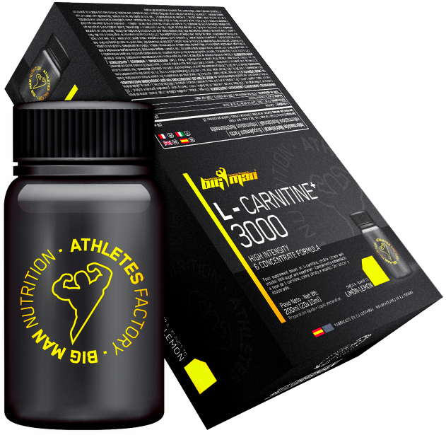 L-Carnitina - BigMan L-CARNITINE+ 3000 - 20 Fiole x 10ml