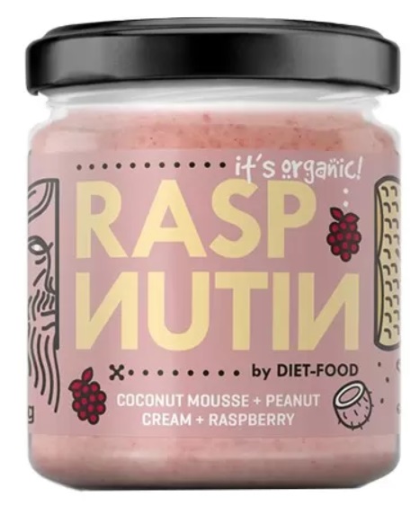 RAW&VEGAN&BIO - Bio Krem with Raspberries 200g DietFood