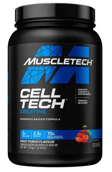 Creatina - Cell-Tech Creatine 1130g MuscleTech Fruit Punch