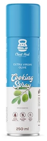 Gustari proteice & Sosuri - Cooking Spray 250ml Cheat Meal Extra Virgin Olive Oil