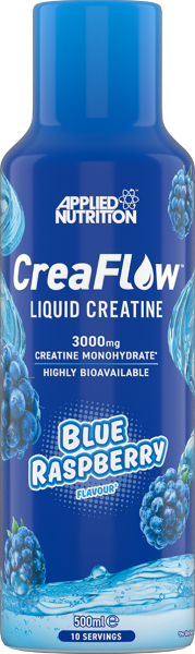 Creatina - CreaFlow Liquid Creatine 500ml Applied Nutrition Blue Raspberry