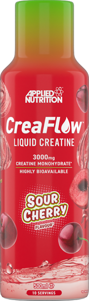 Creatina - CreaFlow Liquid Creatine 500ml Applied Nutrition Sour Cherry