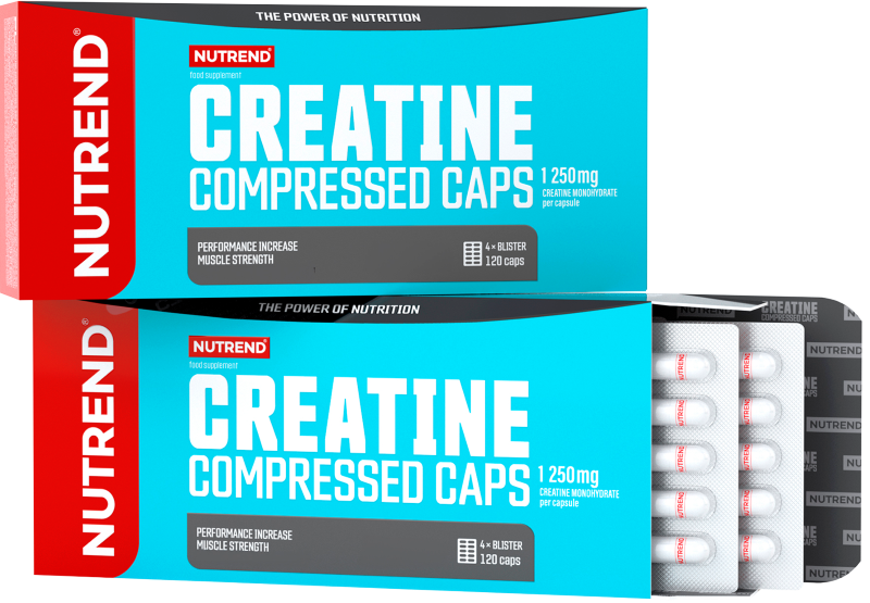 Creatina - NUTREND CREATINE COMPRESSED CAPS 120 capsule
, advancednutrition.ro