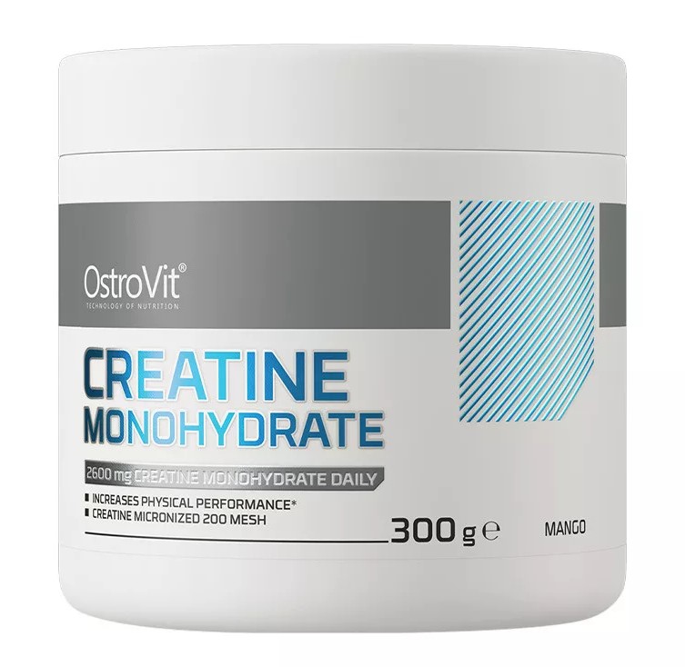 Creatina - Creatine Monohydrate 300g OstroVit Green Apple