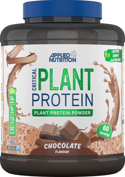 RAW&VEGAN&BIO - Critical Plant Protein 1800g Applied Nutrition Ciocolata