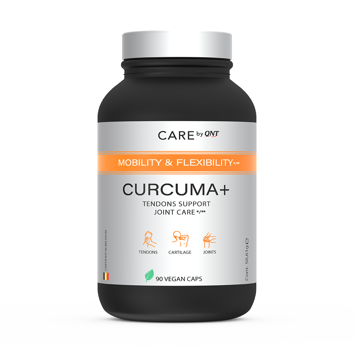Articulatii si Colagen - CURCUMA+ 90 Vegan Caps, advancednutrition.ro