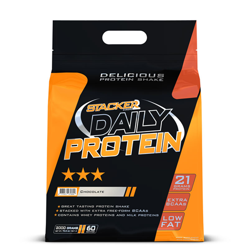 Concentrate Proteice - Daily Protein 2kg Ciocolata - Stacker2 