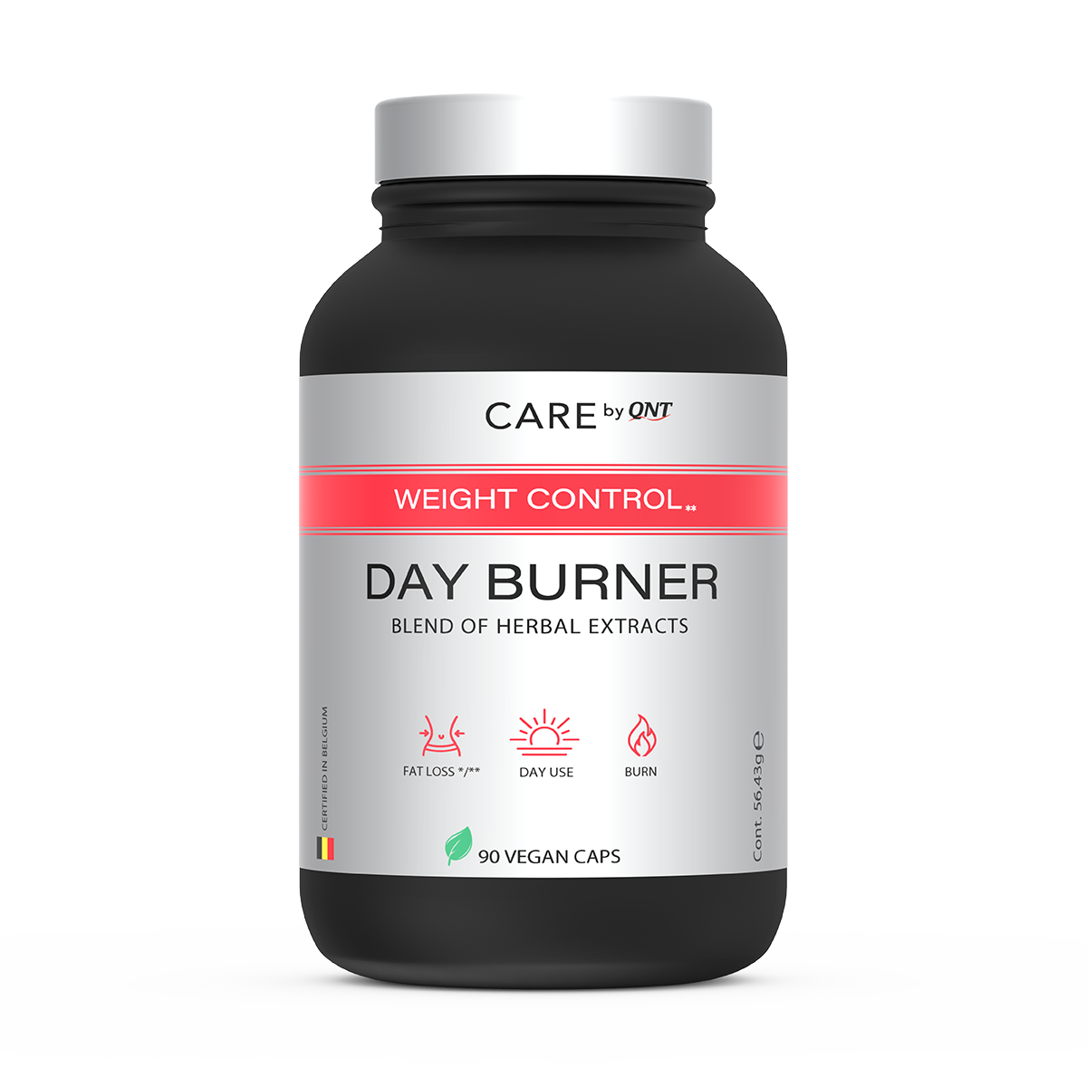 Slabire & Definire - DAY BURNER 90 Vegan Caps, https:0769429911.websales.ro