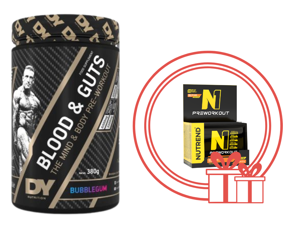 Energie & N.O. - DY NUTRITION Blood & Guts 380g BlueBerry