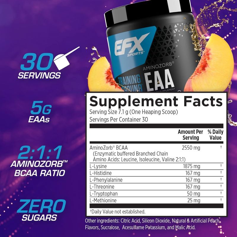 EFX Training Ground EAA 212g Georgia Peach, [2],advancednutrition.ro