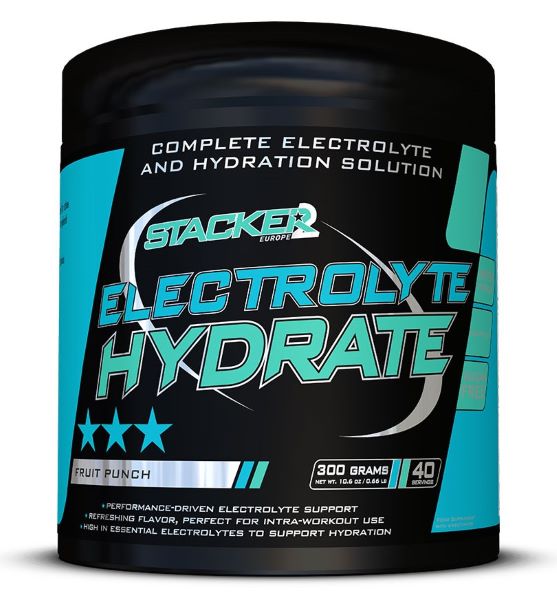 Anduranta si Electroliti - Electrolyte Hydrate 300g Stacker2 Orange Mango, advancednutrition.ro