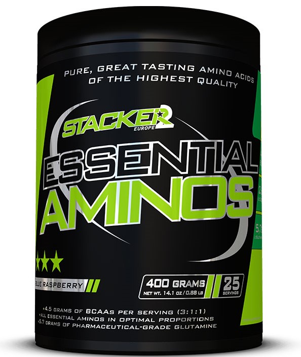 EAA Aminoacizi Esentiali - Essential Aminos 400G Stacker2 Tropical, advancednutrition.ro
