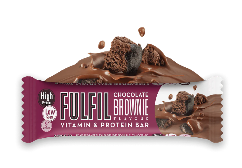 Batoane & Shake-uri - Fulfil Nutrition 4 Batoane x 55g Choco Brownie, advancednutrition.ro