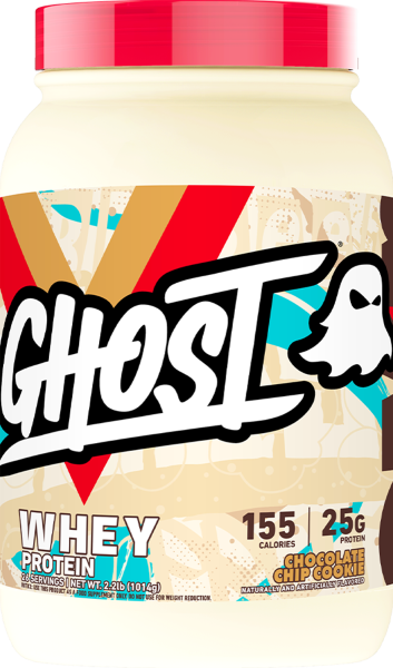 Whey & Izolat - Ghost Whey 907g Chocolate Chip Cookie