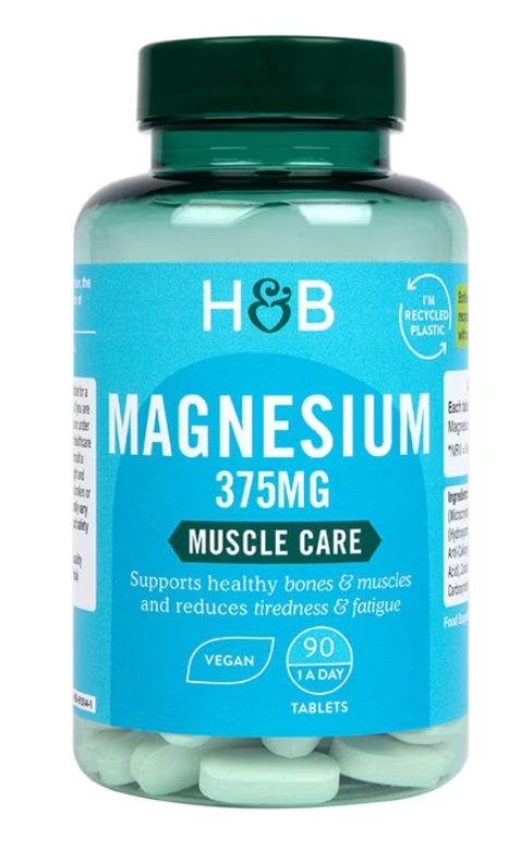 Zinc Magneziu & Electroliti - Holland & Barrett Magnesium 375mg 90 Tablete, advancednutrition.ro