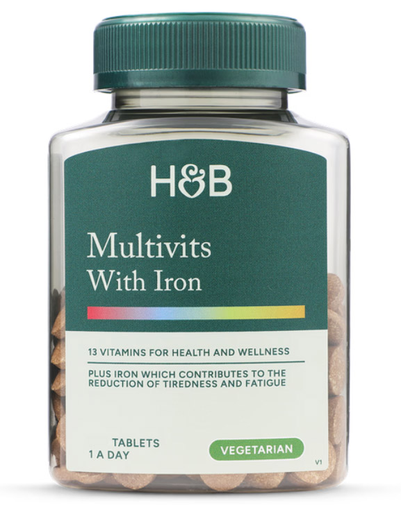 Vitamine & Minerale - Holland & Barrett Multivitamins & Iron 60 Tablets, advancednutrition.ro