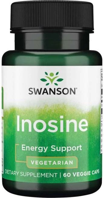 Anduranta si Electroliti - Inosine 60 Capsule Swanson, advancednutrition.ro