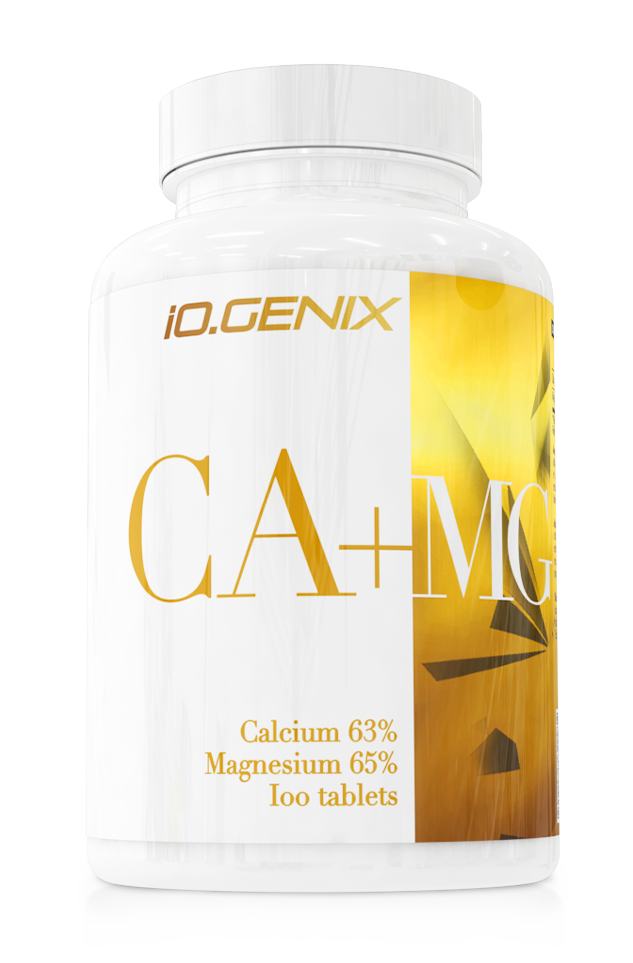 Vitamine & Minerale - IOGENIX CA + MG 100 Tablete, advancednutrition.ro