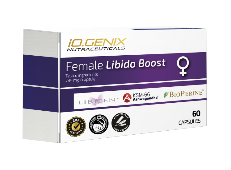 Stimulatoare - IOGENIX FEMALE LIBIDO BOOST 60 Capsule, advancednutrition.ro