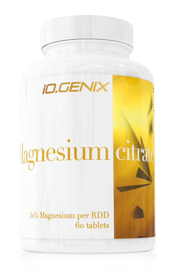 Zinc Magneziu & Electroliti - IOGENIX Magnesium Citrate 60 Capsule, advancednutrition.ro