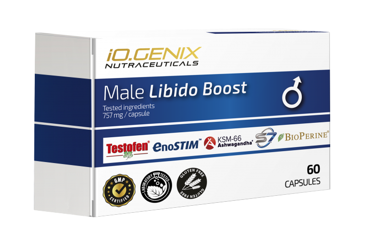 Stimulatoare - IOGENIX MALE LIBIDO BOOST 60 Capsule, advancednutrition.ro