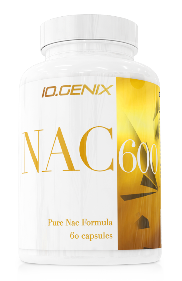 Detoxifiere - IOGENIX NAC 600 - 60 Capsule, advancednutrition.ro