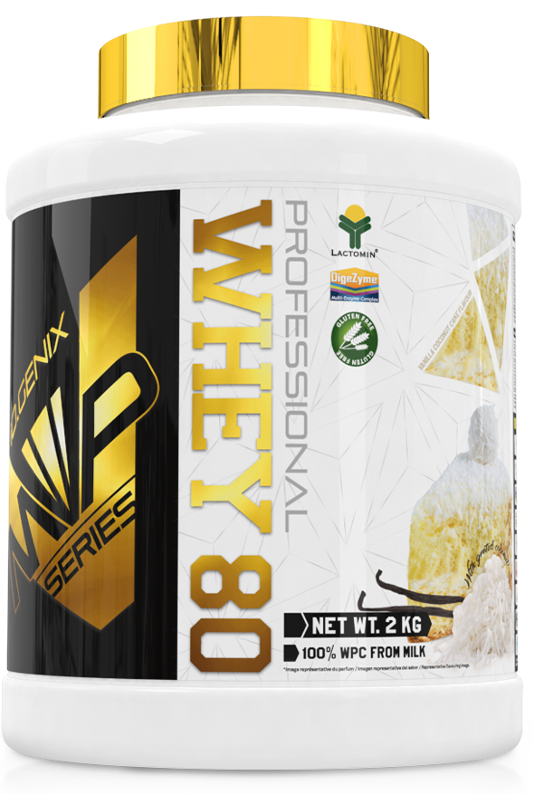 Concentrate Proteice - IOGENIX WHEY 80 PROFESSIONAL 2Kg Vanilie Cocos, advancednutrition.ro