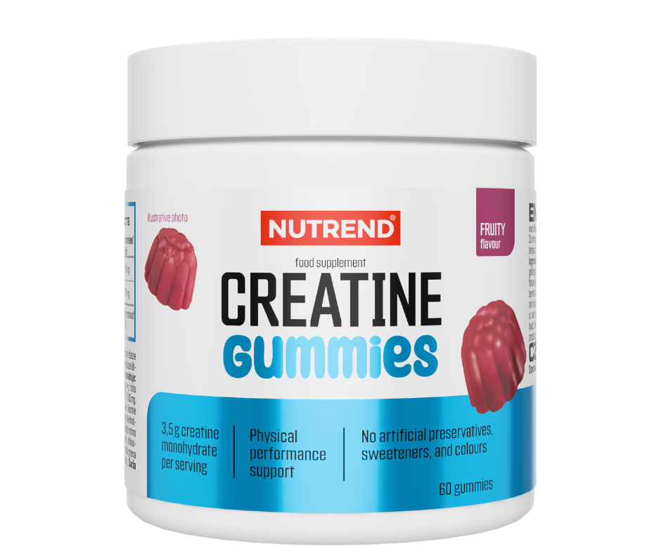 Creatina - Jeleuri cu creatina Creatine Gummies, 60 jeleuri gumate, Nutrend

, advancednutrition.ro