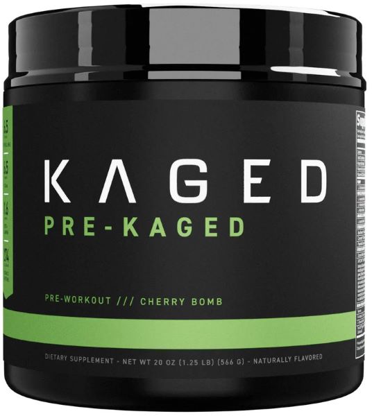 Energie & N.O. - Kaged Muscle Pre Kaged 20 Serviri Cherry Bomb 566g