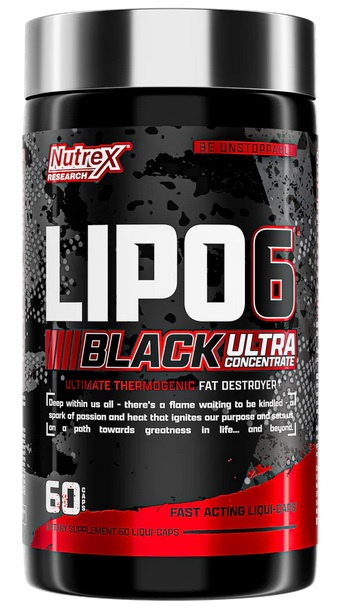 Termogenice - Lipo-6 Black UC 60 Capsule Nutrex