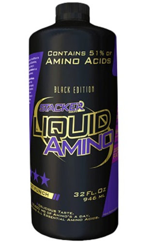 Aminoacizi Lichizi - Stacker2 LIQUID AMINO 946 ml Fruit Punch, advancednutrition.ro