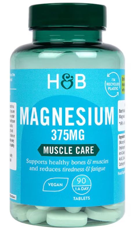 Zinc Magneziu & Electroliti - Magnesium 90 Tablete Holland & Barrett