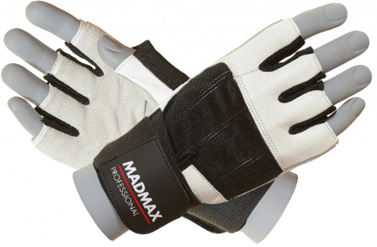 Manusi Fitness & Culturism - Manusi Professional White L MFG269 Madmax