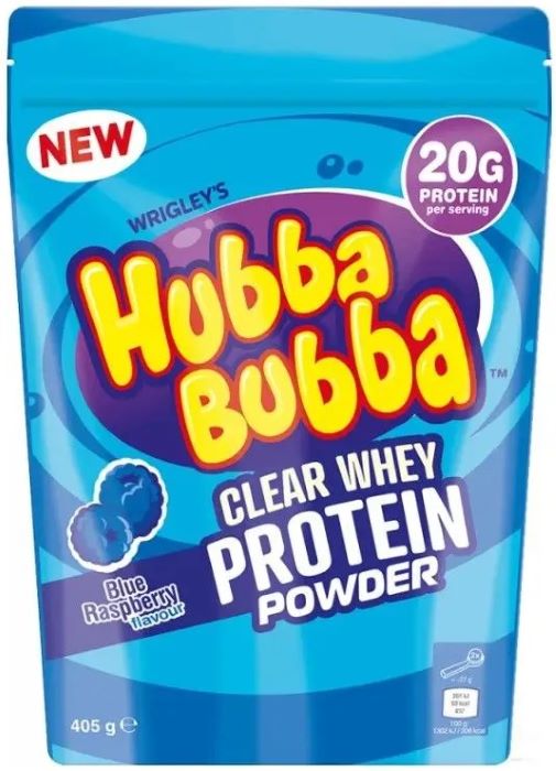 Whey & Izolat - Mars Protein Hubba Bubba Clear Whey 405g Blue Raspberry