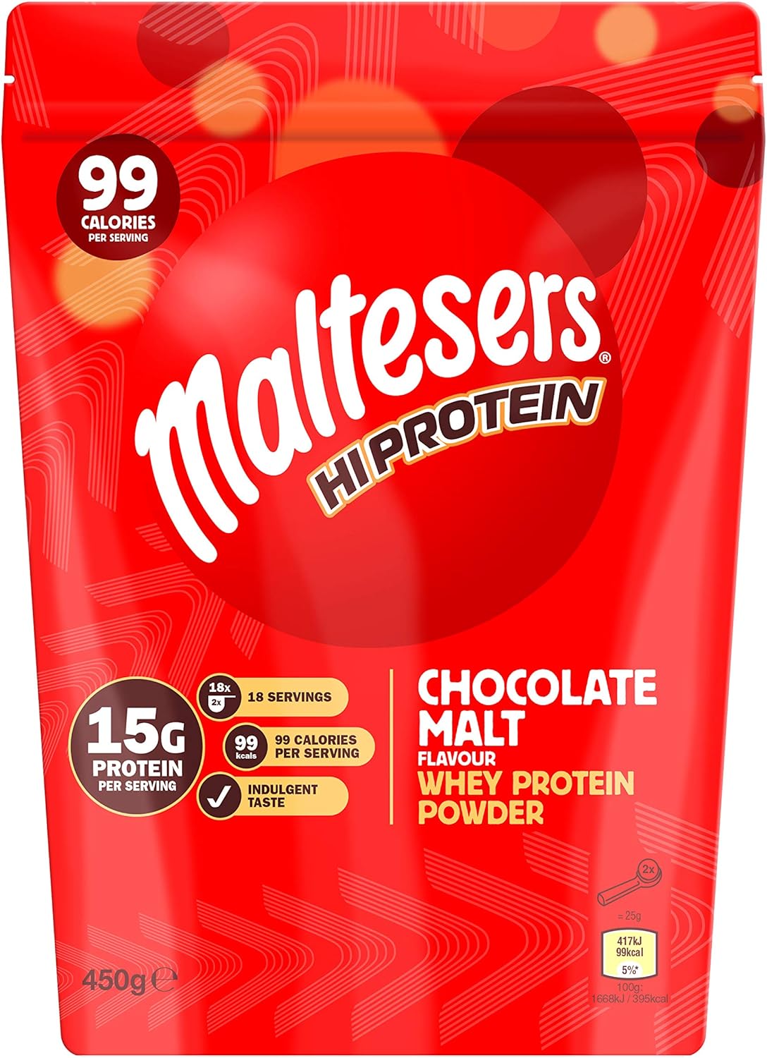 Whey & Izolat - Mars Protein Maltesers Protein Powder 450g Chocolate Malt